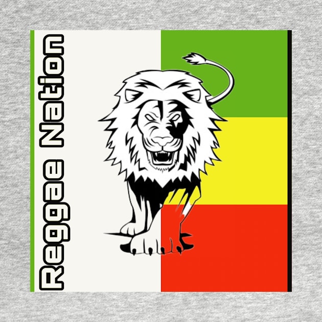 Reggae Nation (white) by Rockers Media